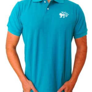 KAHUNA STORE Polo-Shirt in Türkis für den Großhandel von KAHUNA STORE