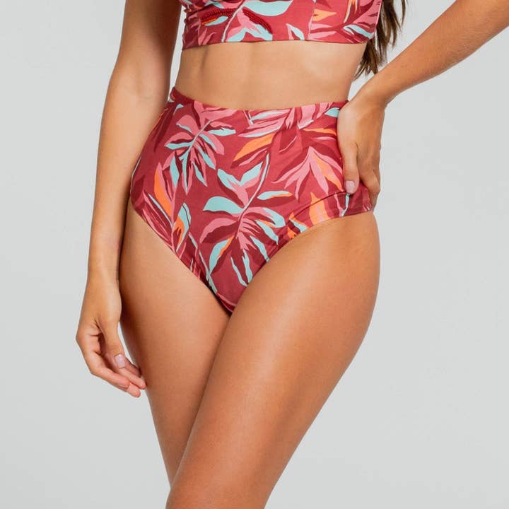 RAINFOREST RADIANCE HIGH WAISTED BOTTOM MODERATE FIT for wholesale by Cosita Linda