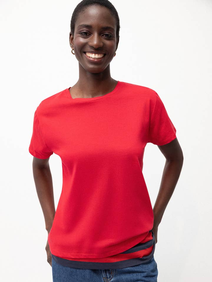 Einfaches T-Shirt (454318-169) für den Großhandel von Lanidor