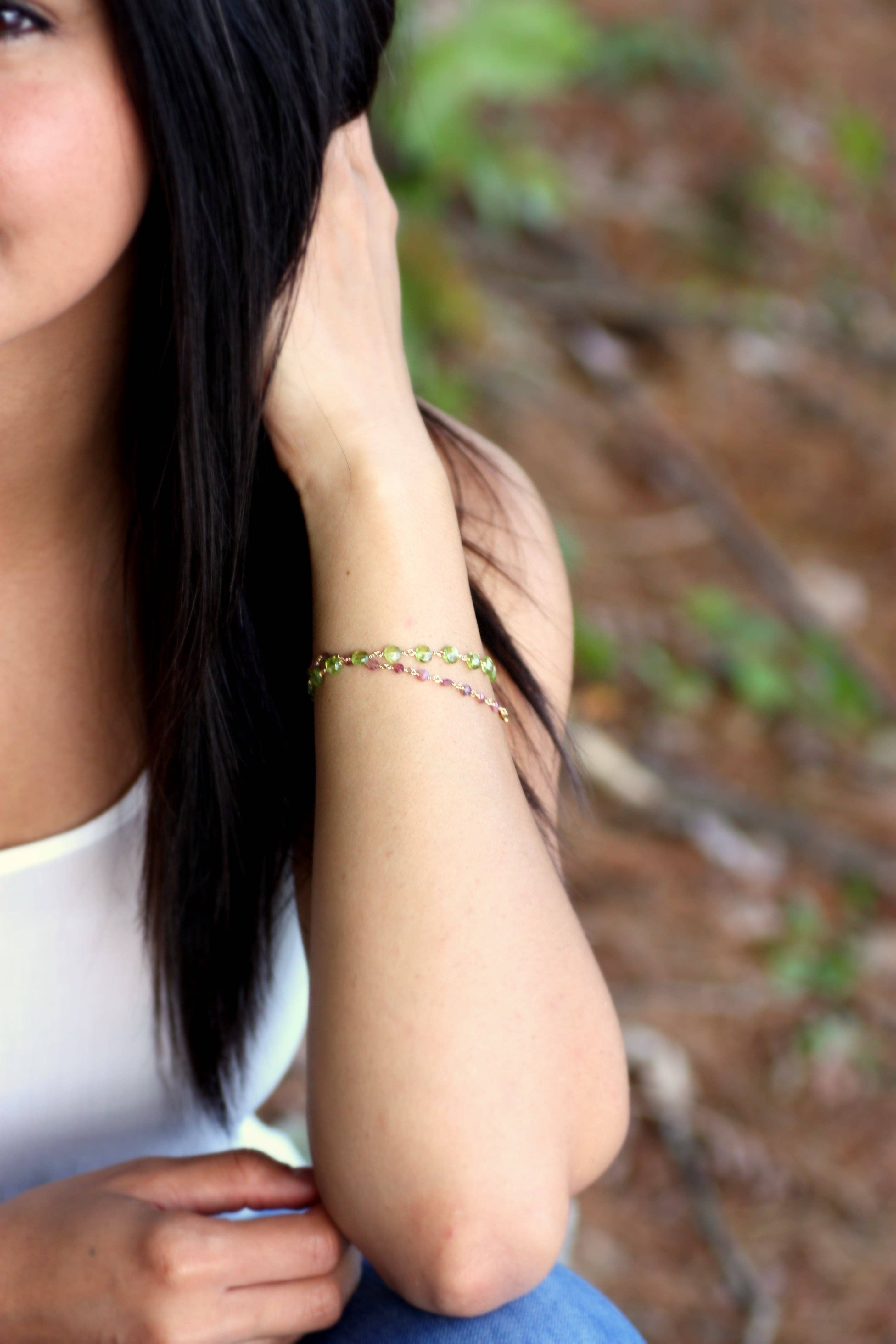 Azki Jewelry - Wholesale Beaded Bracelet - Wire Wrapped Bracelets8