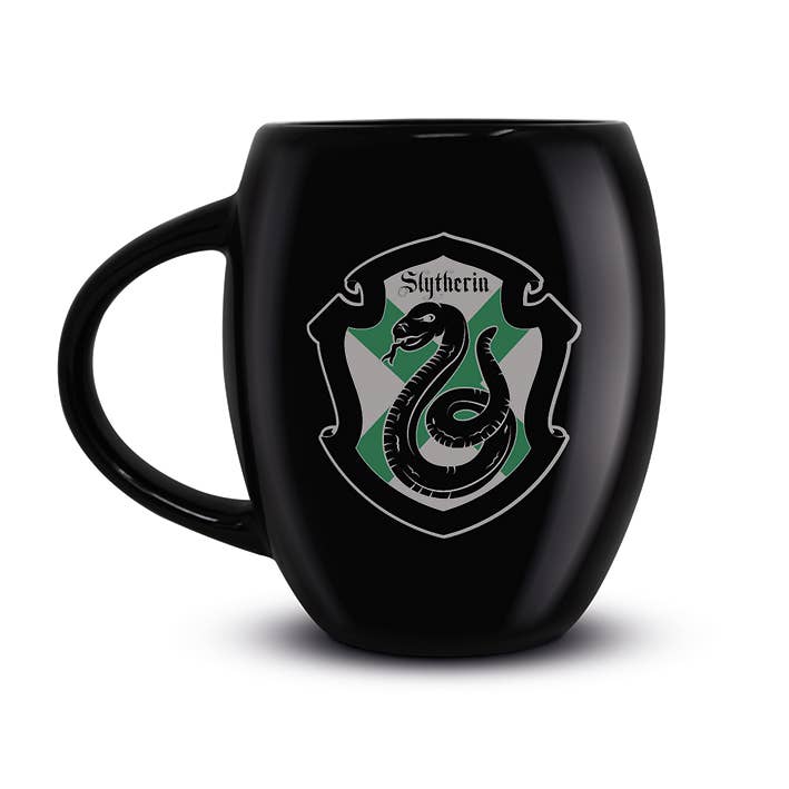 Mimi Imports - Harry Potter - Venta al por mayor Taza - Harry Potter Slytherin - Taza ovalada grande (15 oz), paquete de 3
