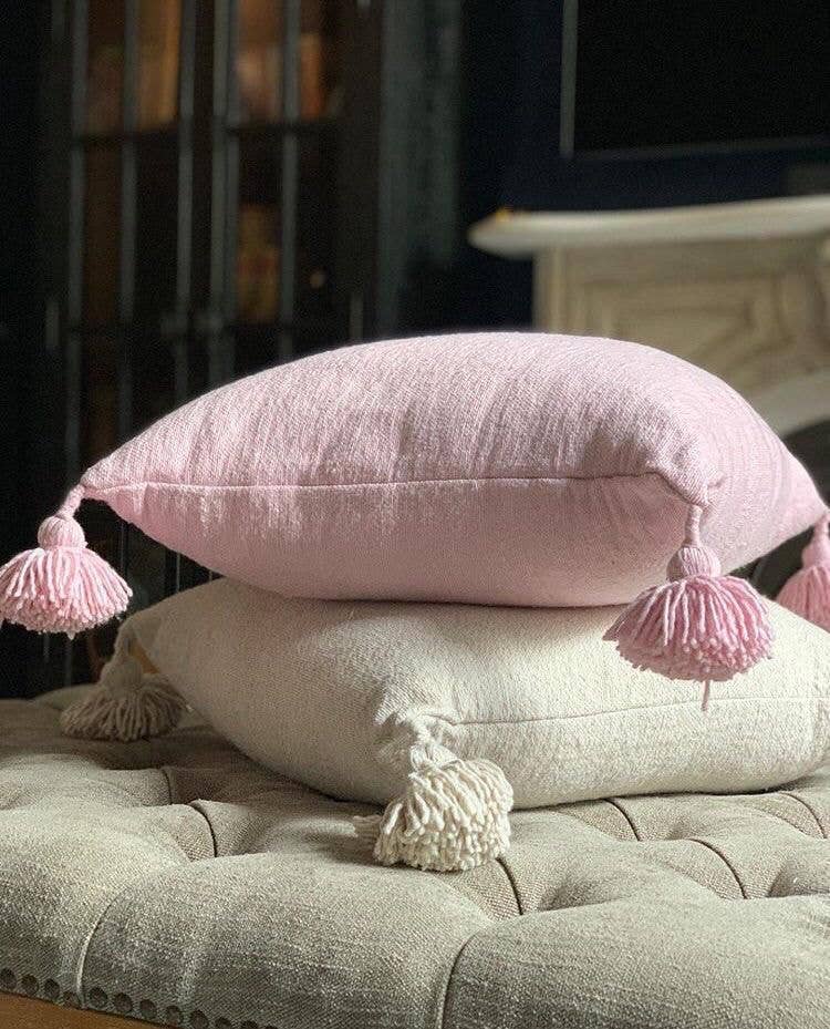 marrakeshop – wholesale Throw pillow cover – Moroccan Pillow Cushion With Pom Pom Tassel11