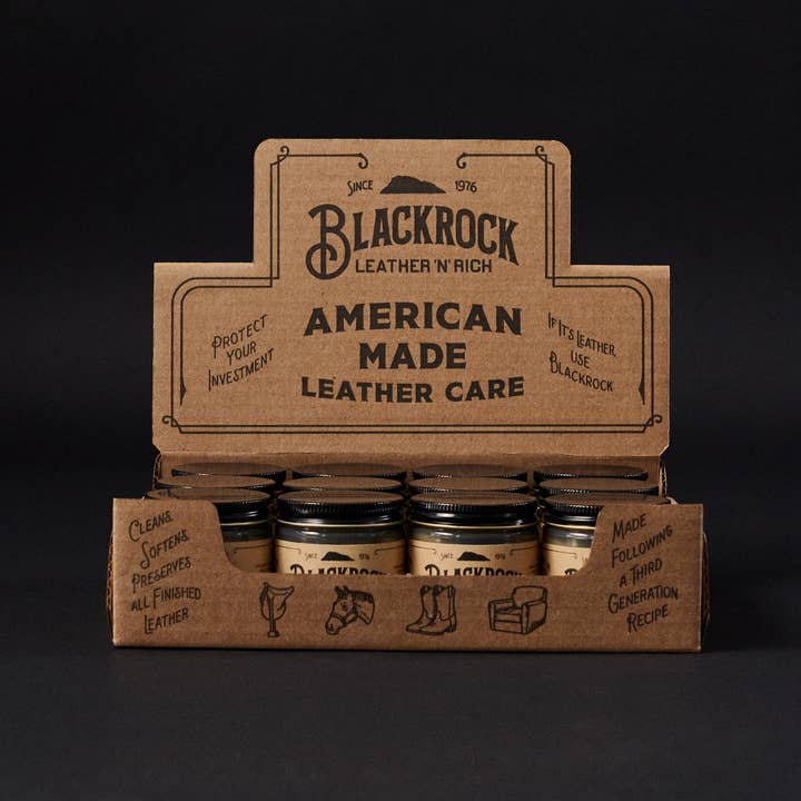 Blackrock Leather N Rich - Wholesale Leather Conditioner - Leather 'N' Rich - 4 ounce