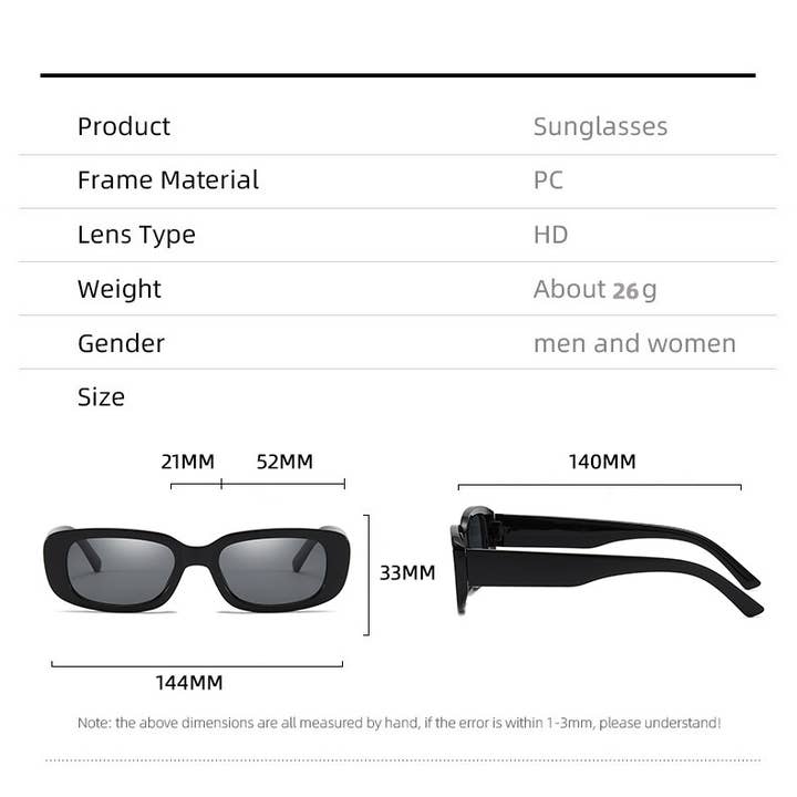 MKS America - Wholesale Sunglasses - Unisex - Trendy Personalized Square Sunglasses19