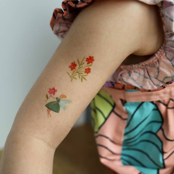 Saint & Company – wholesale Tillfällig tatuering - Barn – Trädgårdsälvor Temporära Tatueringar