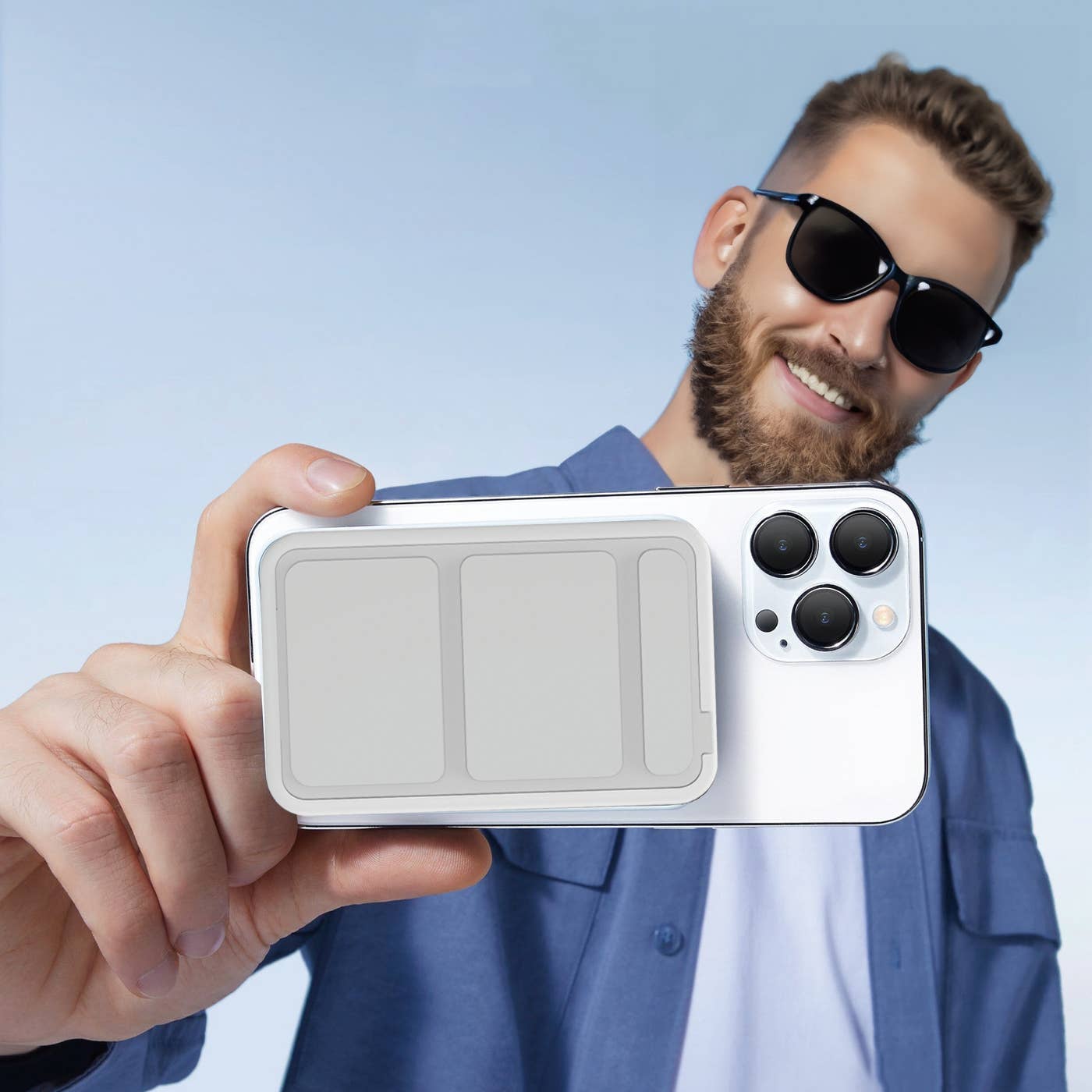 PhunkeeTree - Wholesale Portable Charger - Magnetic Wireless Charging Power Bank with Stand16