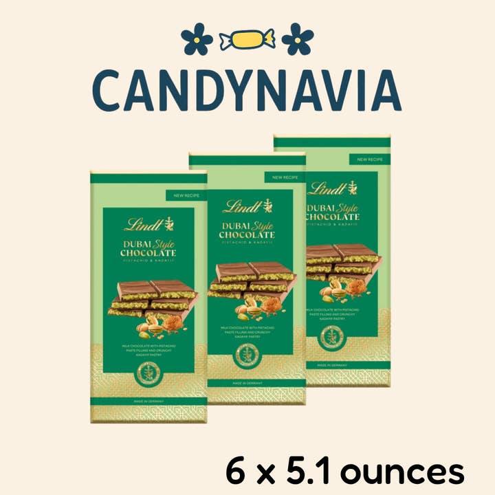 Candynavia - Wholesale Gummy - Lindt Dubai Style Chocolate 145g1