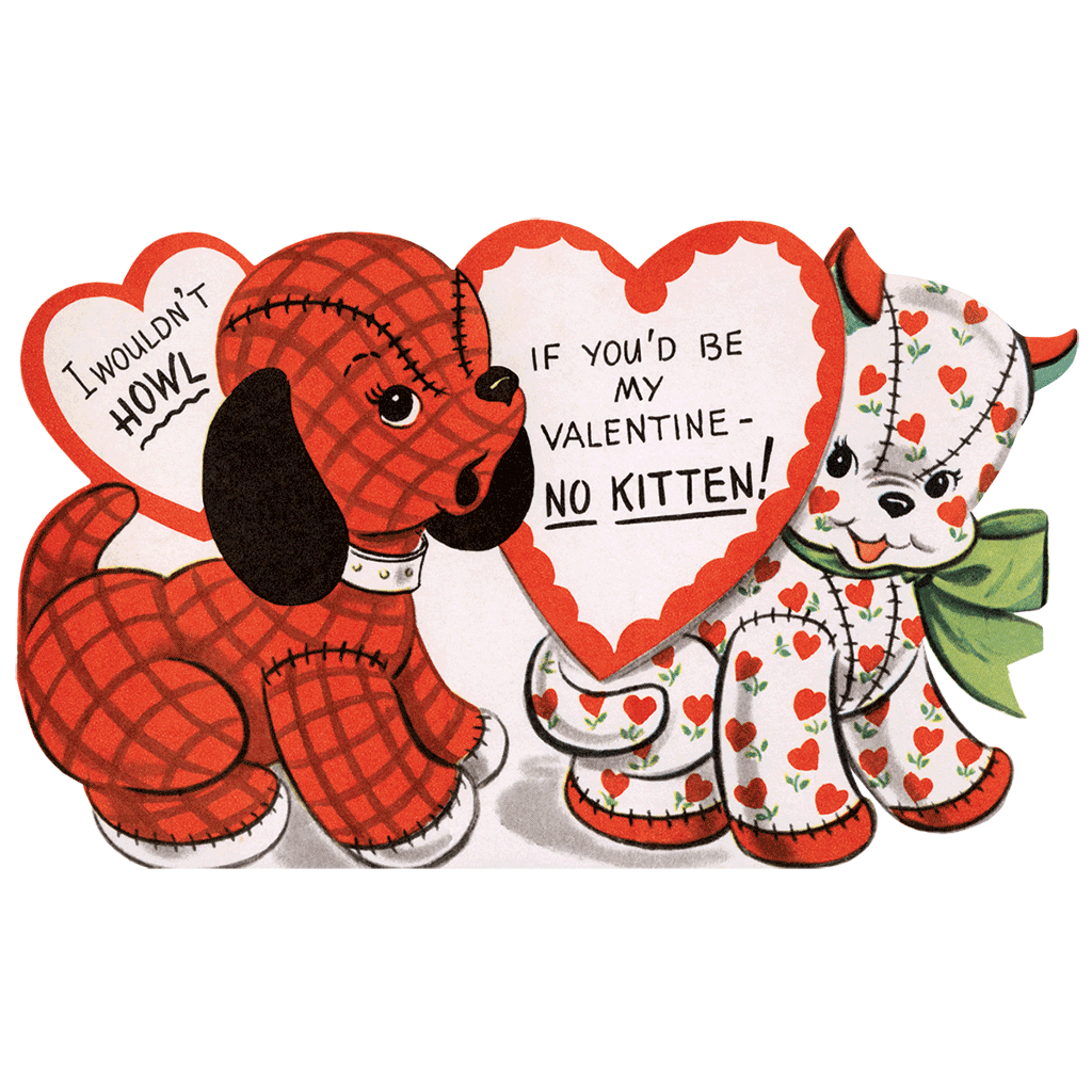 Laughing Elephant - Wholesale Valentine's Day Card - Retro Valentines - Valentines Packet11