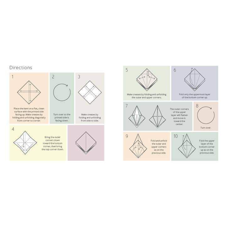 Chronicle Books - Wholesale Origami/Kirigami Paper - Paper Crane a Day6