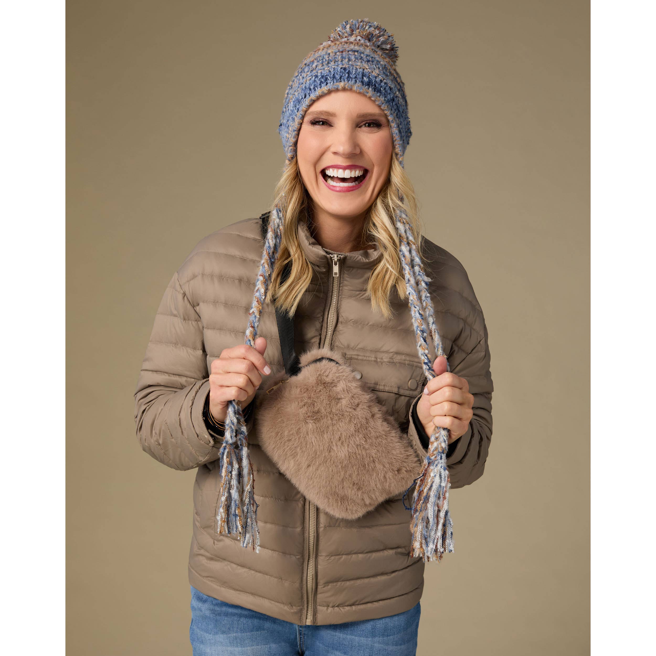 COCO + CARMEN - Wholesale Beanie - Women's - Fuji Knit Hat4