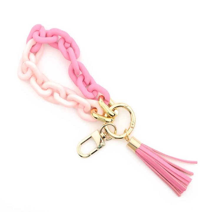 Chunky Chain sleutelhanger van acryl voor wholesale door Uncommon Opal Designs