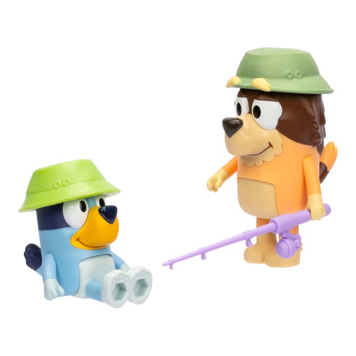 Toysmith - Wholesale Figurine Toy - Kids - Moose Toys Bluey 2-Pack Figurine Set