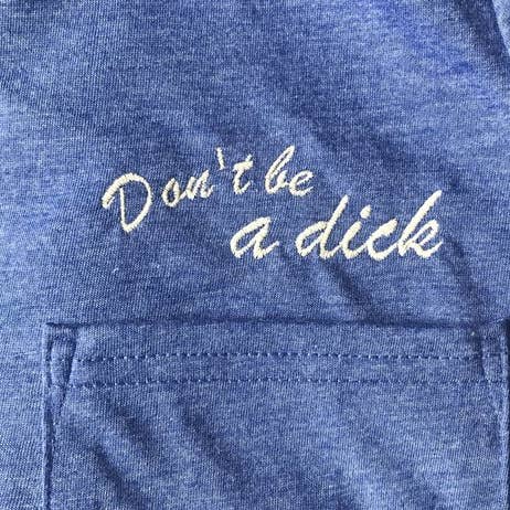 Heather Blue - Embroidered Unisex Tees for wholesale by Stash Style