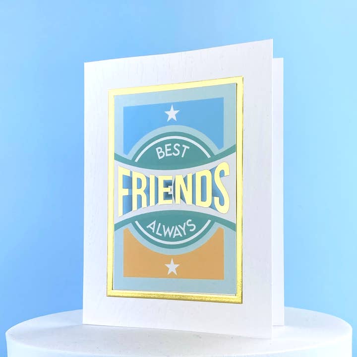 Friendship Greeting Card for wholesale by Ormolu Press