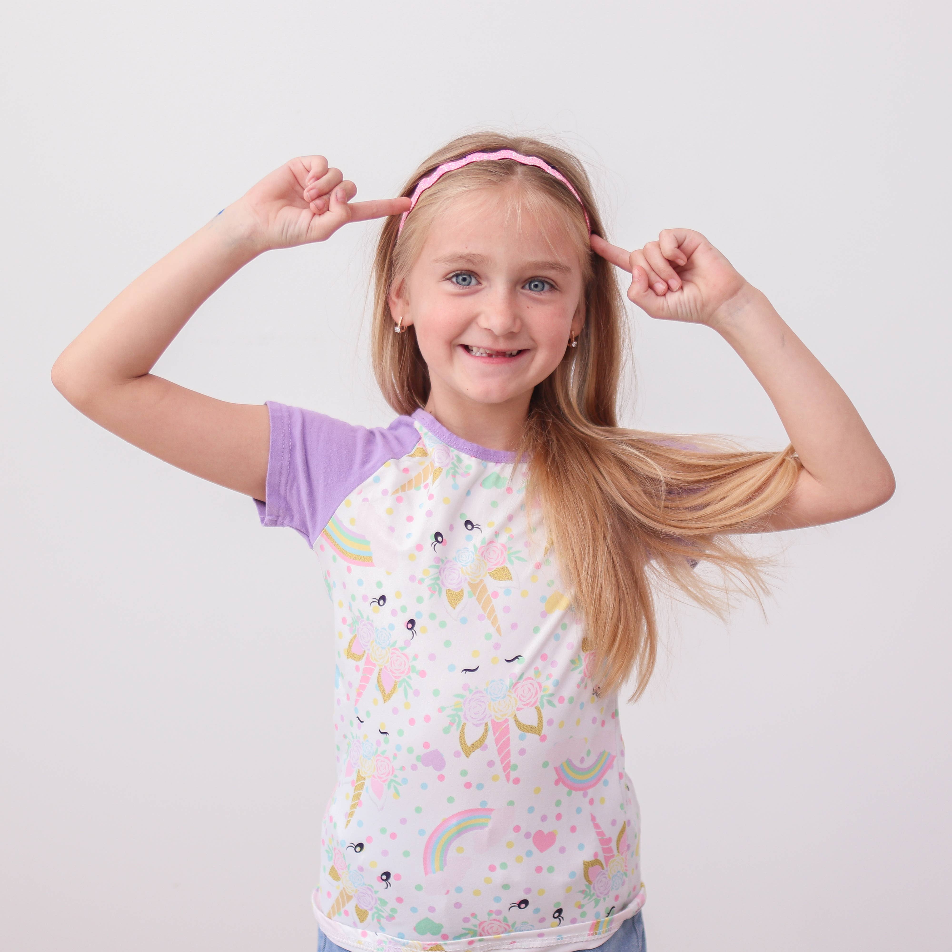 Frog Sac - Wholesale Fashion Headband - Kids - Adjustable No Slip Zig Zag Glitter Headbands - 6 Pack5