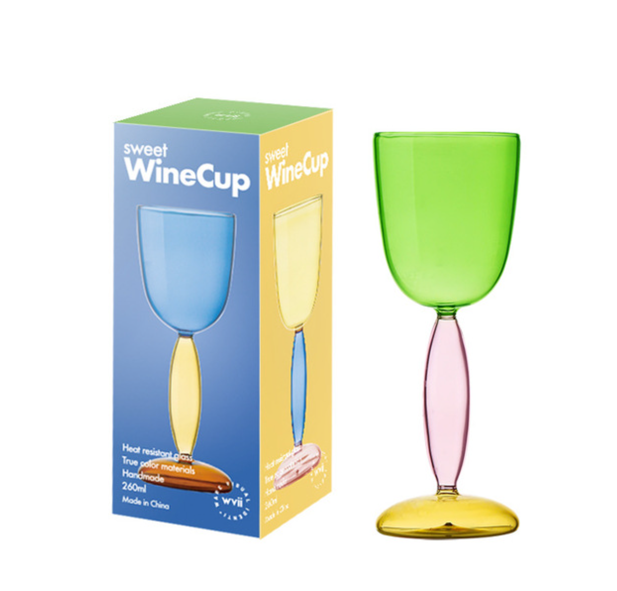 IVORE.GROUP (We cover All Import duty) - Vente Verres à vin - Verre à vin et carafe colorés en verre borosilicaté7