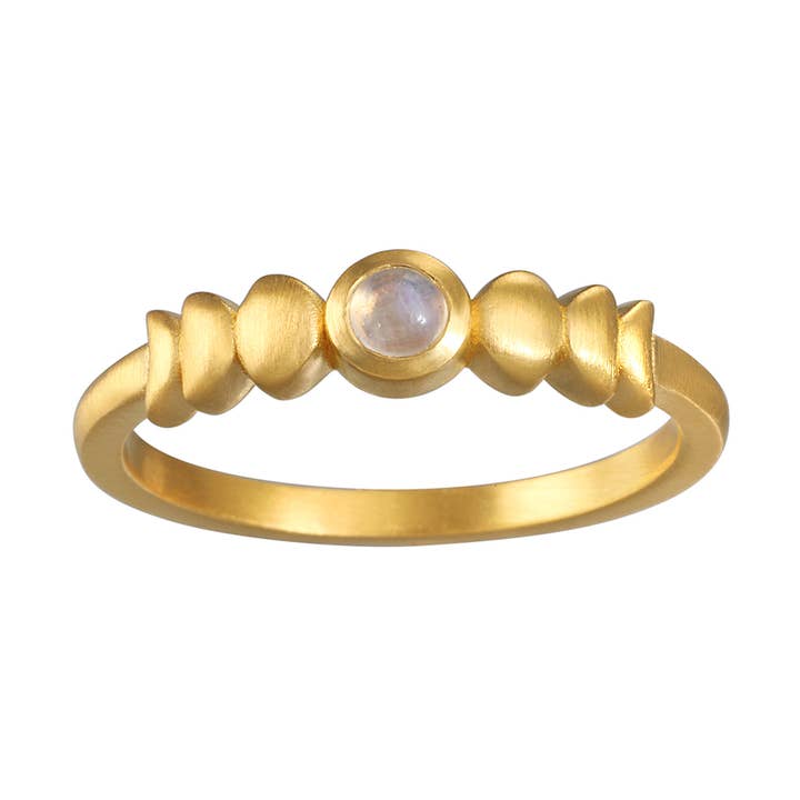 Bague en pierre de lune pour la vente par Satya Jewelry