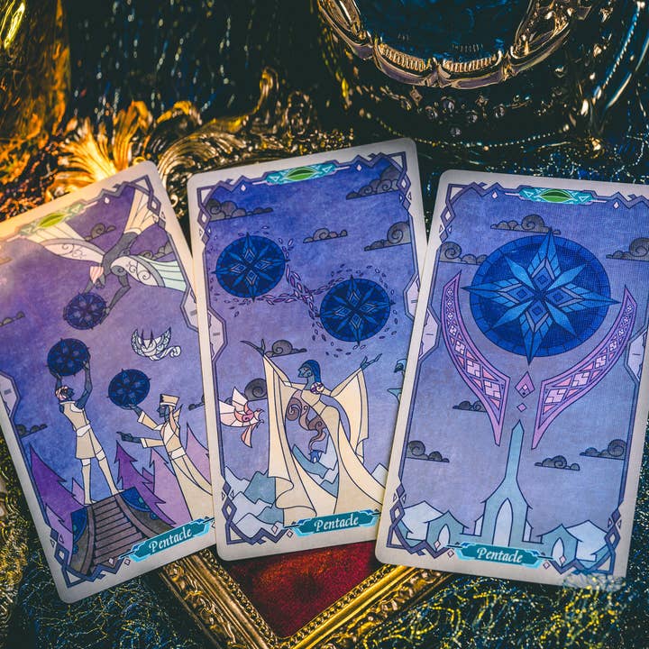 Vermilion Collection - Wholesale Tarot Cards - Broken Mirror Tarot MERCURY Special Edition8