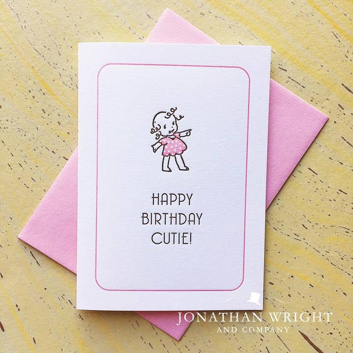 Cumpleaños Cutie - Juego de 6 para venta al por mayor de Jonathan Wright and Company