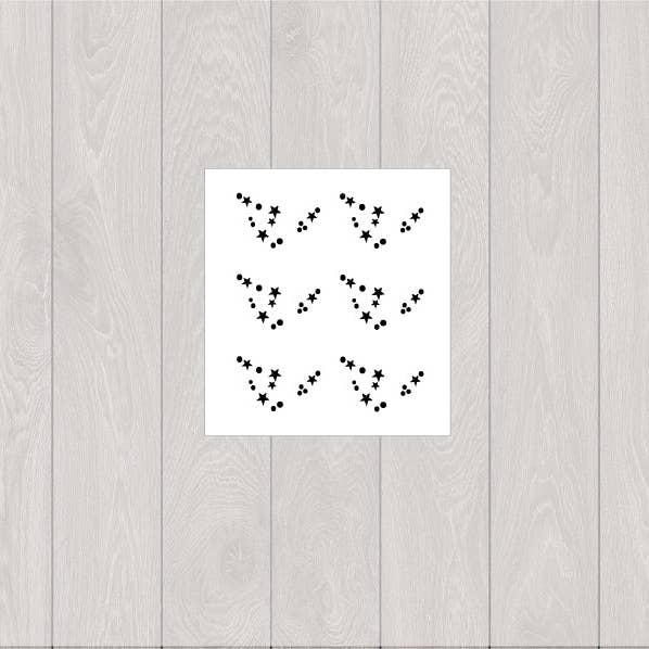 encredelicate – wholesale Tillfällig tatuering – Stenbock stjärntecken tillfällig tatuering (uppsättning av 6)