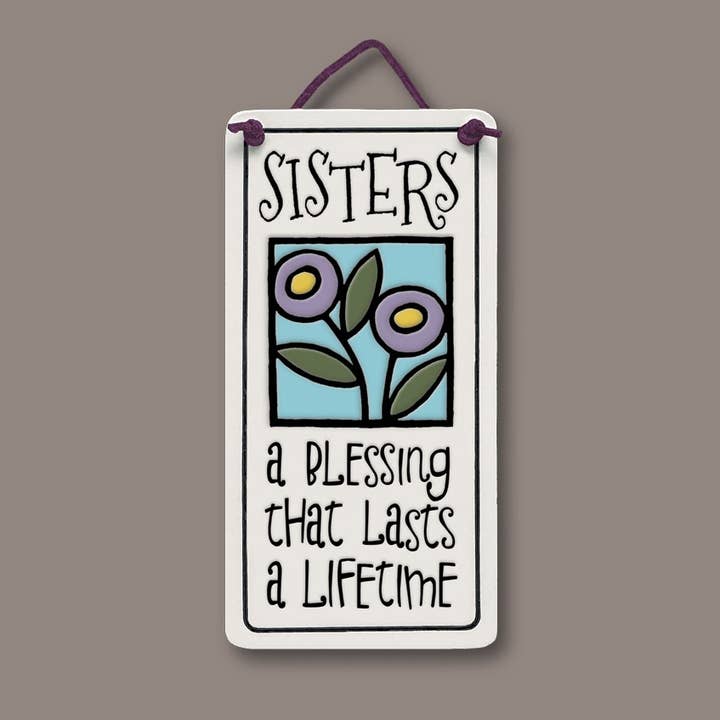 422 - Sisters Wall Art for wholesale by Macone Clay / Spooner Creek