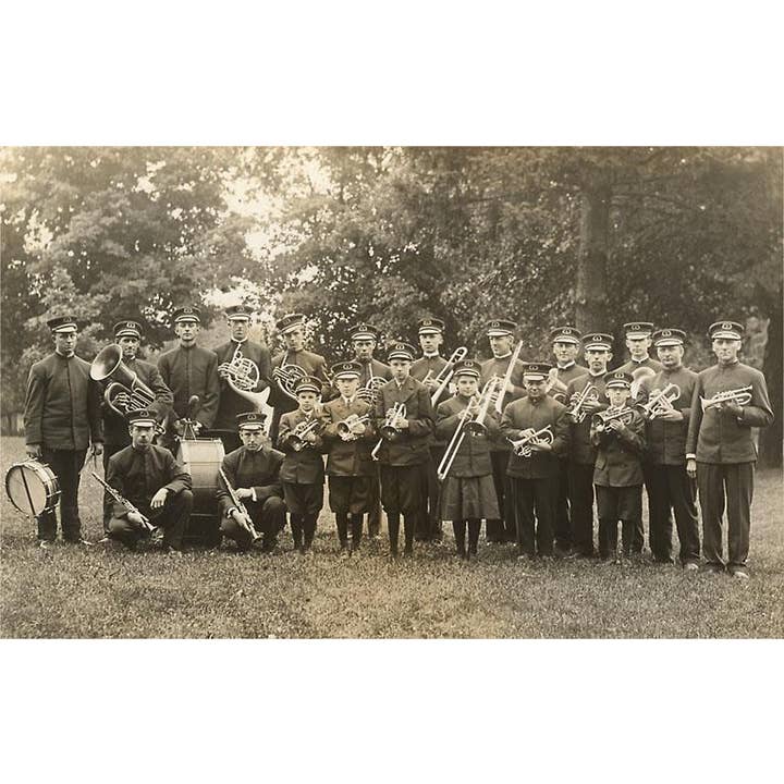 Found Image Press - Wholesale Stationery/Notecard Set - Greeting Card AP-383 Marching Band