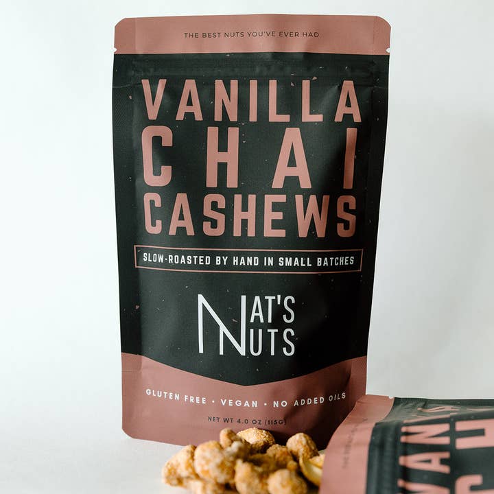 Nat's Nuts - Wholesale Nuts - Vanilla Chai Cashews