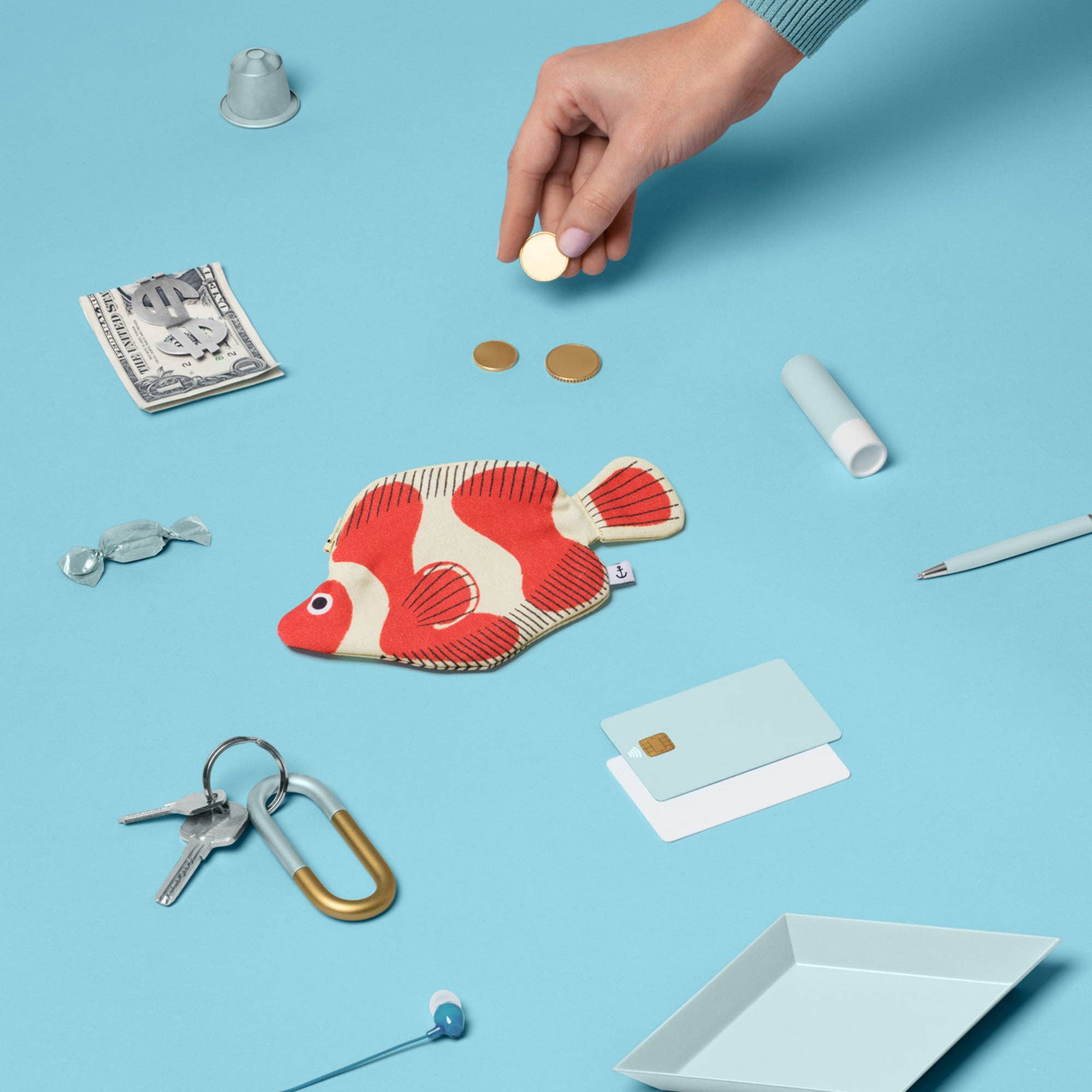 Don Fisher - Wholesale Coin Purse - Women's - Clownfish - Small (purse)1