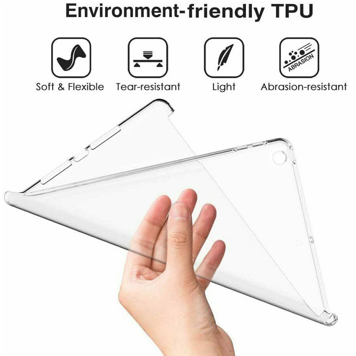 AICase - Wholesale Laptop/Tablet Case - Men's - iPad 10.2 Clear Case TPU Silicone Protective Case5