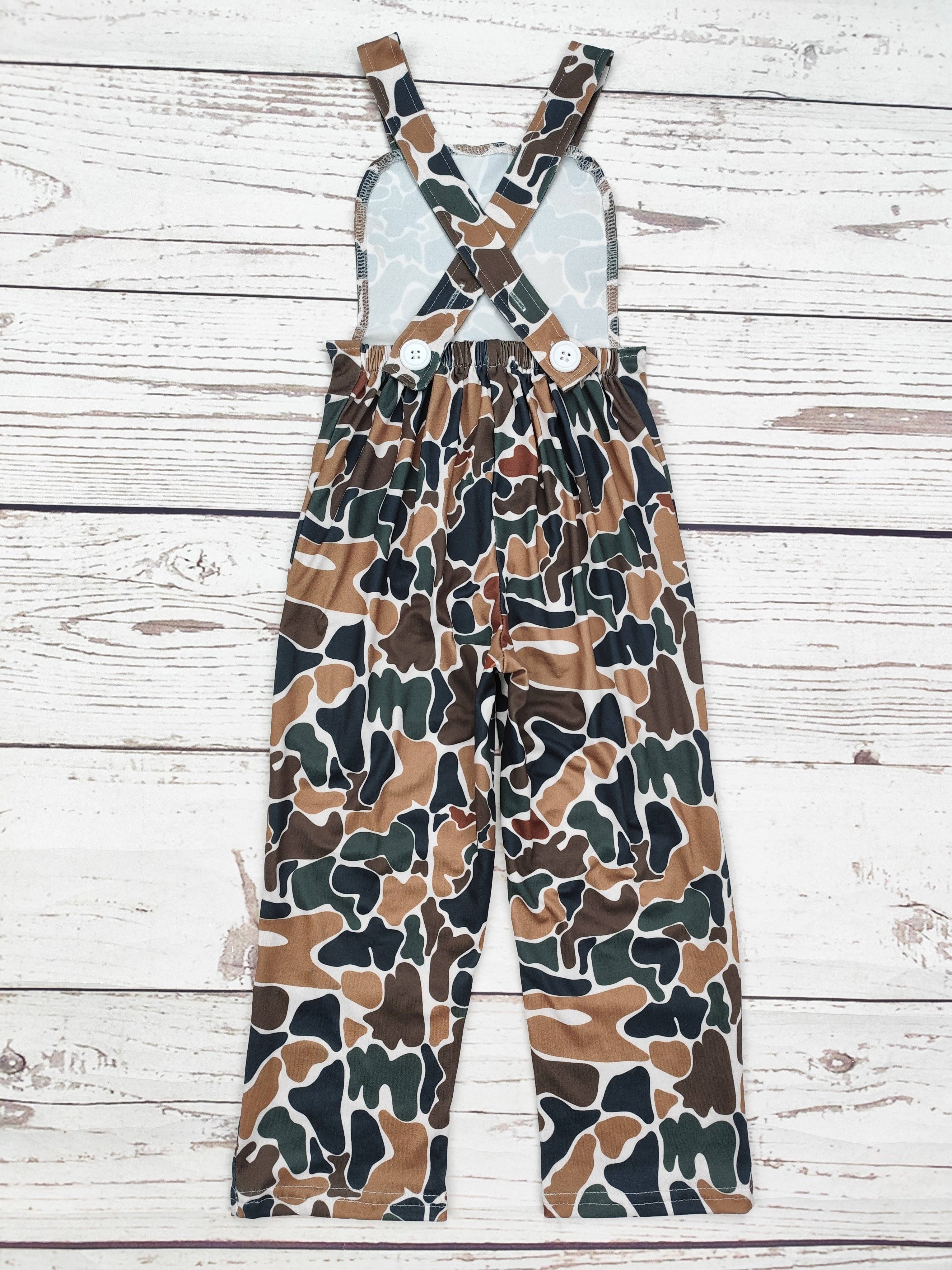 sassy kids palace - Wholesale Overalls - Kids - Baby Kids Camouflage Overalls1