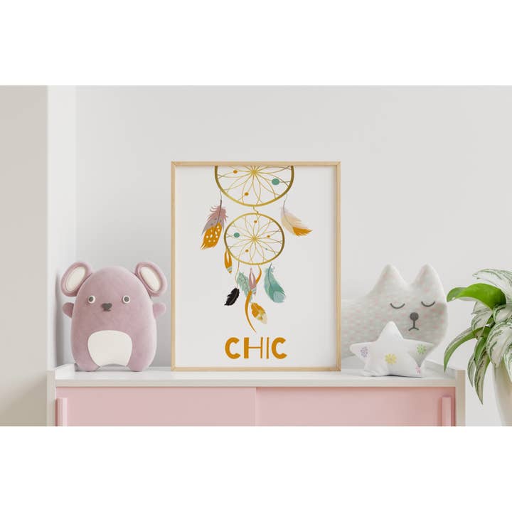 Affiche | Bohème | Chic Dreamcatcher pour la vente par Kids-ware Lifestyle