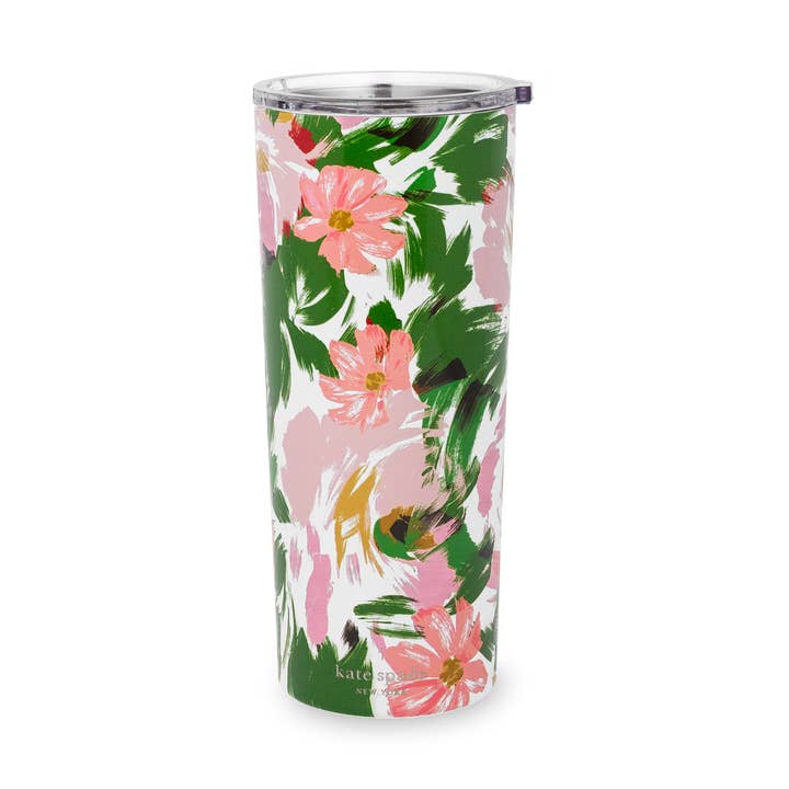 Stainless Steel 24 oz. Tumbler, Hidden Garden for wholesale by kate spade new york intl