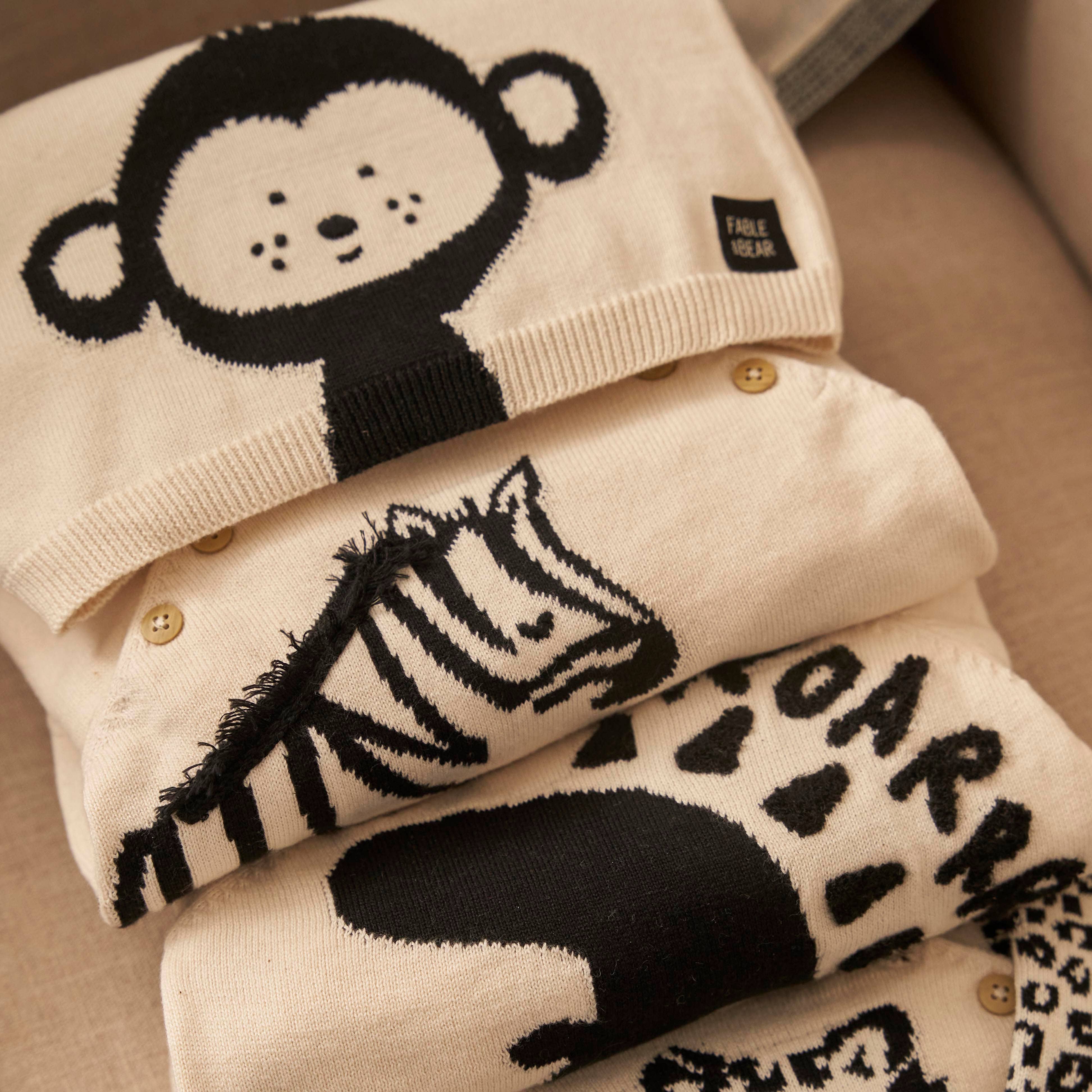 Fable & Bear - Wholesale Knit Sweater - Baby - Monkey Jumper2