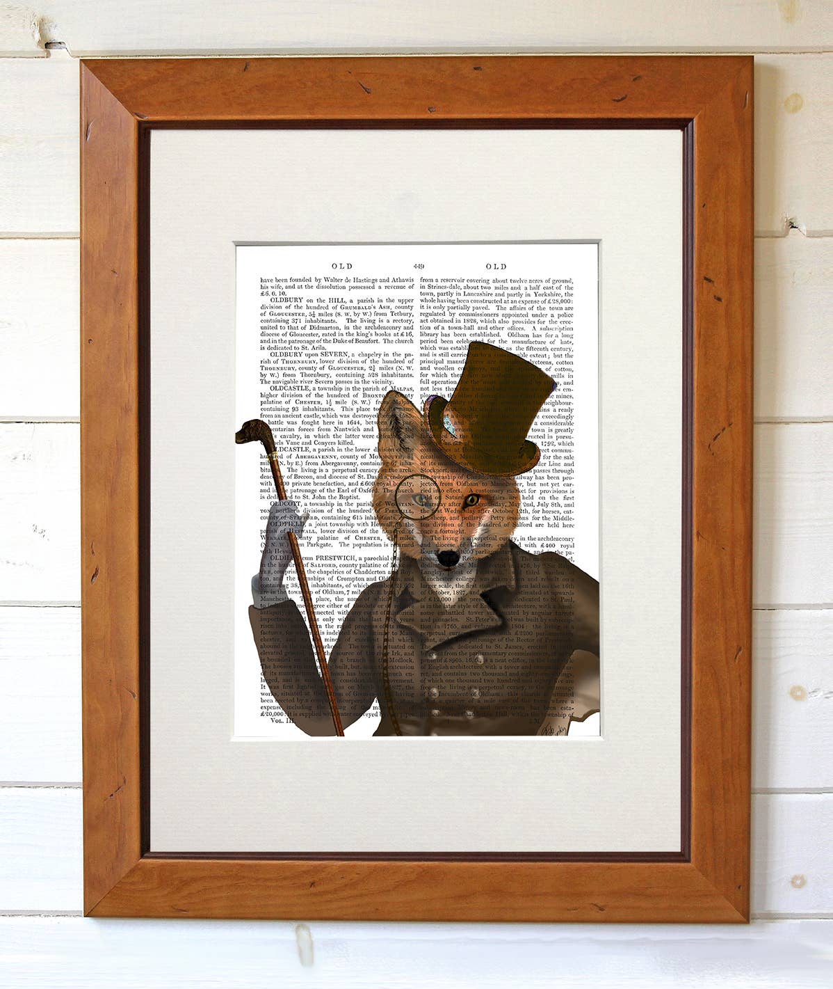 FabFunky Ltd - Wholesale Art Print - The Bounder, Fox Book Print / Art Print / Wall Art2