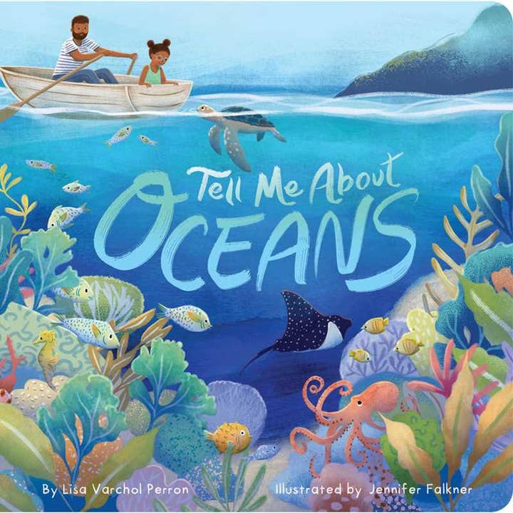 Simon & Schuster - Wholesale Nature & Outdoors - Tell Me About Oceans by Lisa Varchol Perron