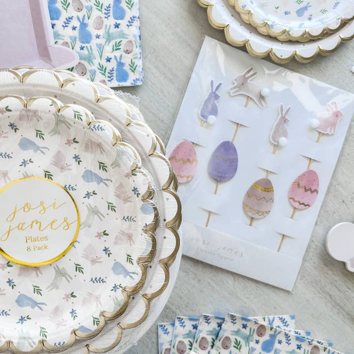 Josi James – wholesale Disposable plate – Easter Party Pack