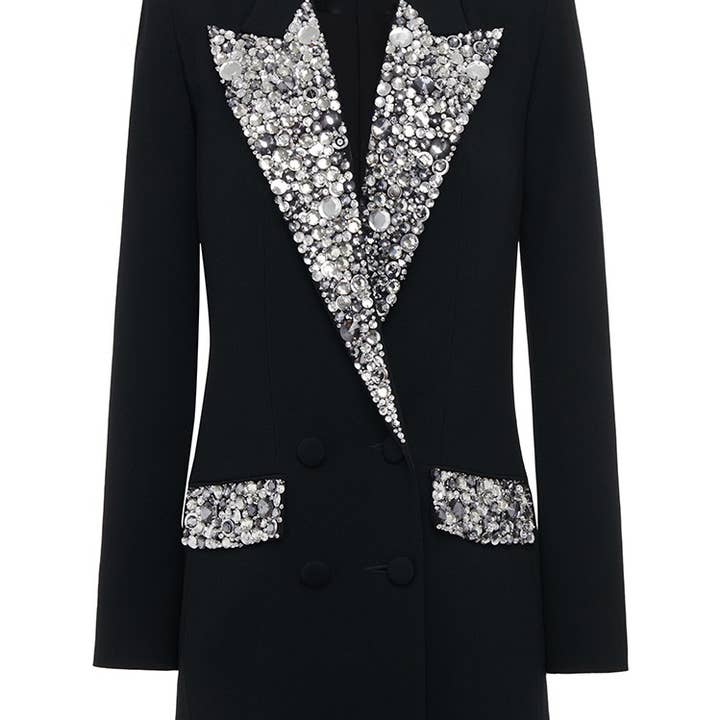 BL069Y Gem-Adorned Blazer for a Chic Statement for wholesale by Productseeker