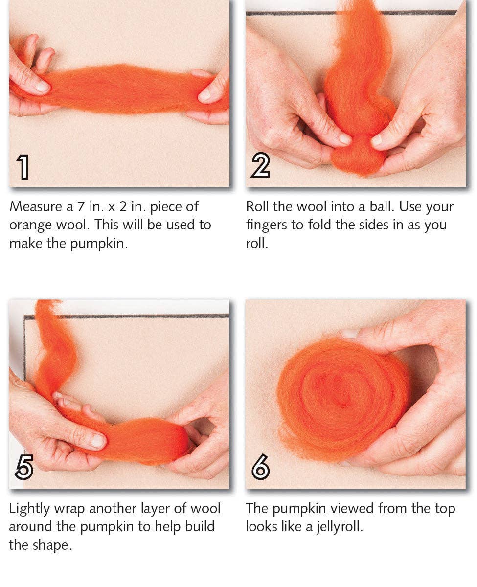 Woolpets – wholesale DIY craft kit – Squirrel Felting Kit3