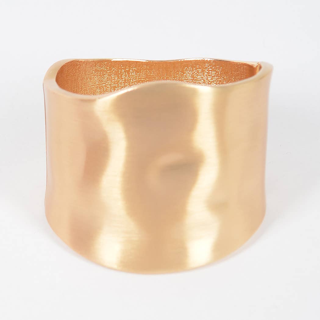 Gold Metal Cuff for wholesale on Faire