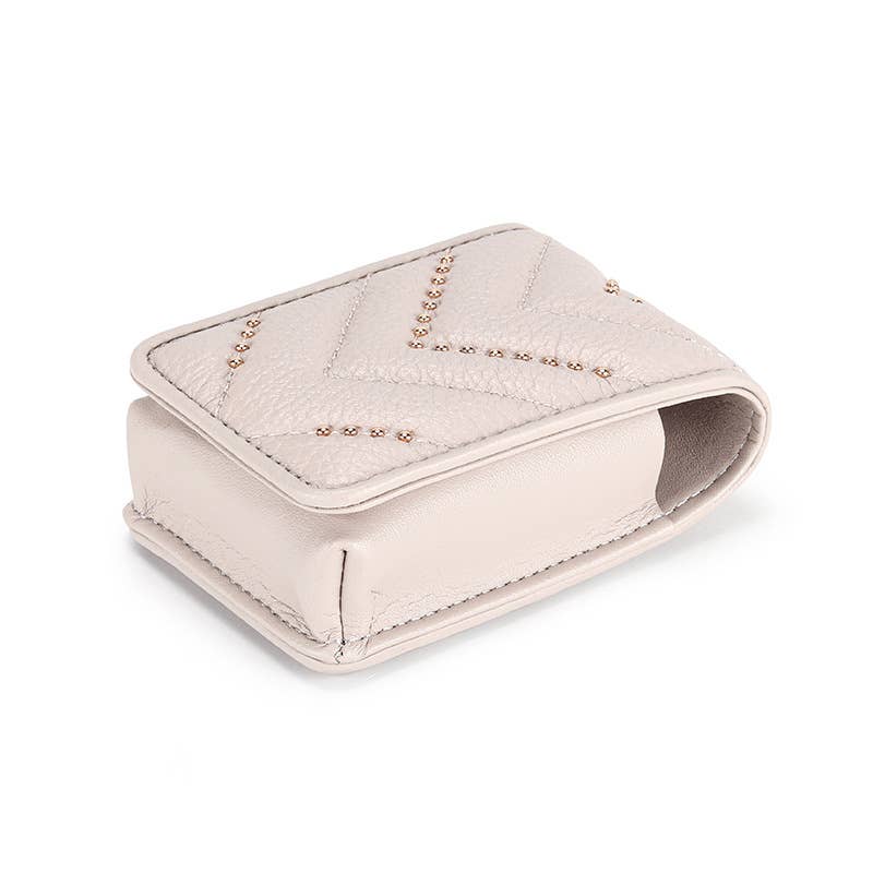 wandf - Vente Trousses de maquillage/cosmétique - Étui à maquillage en cuir avec miroir3