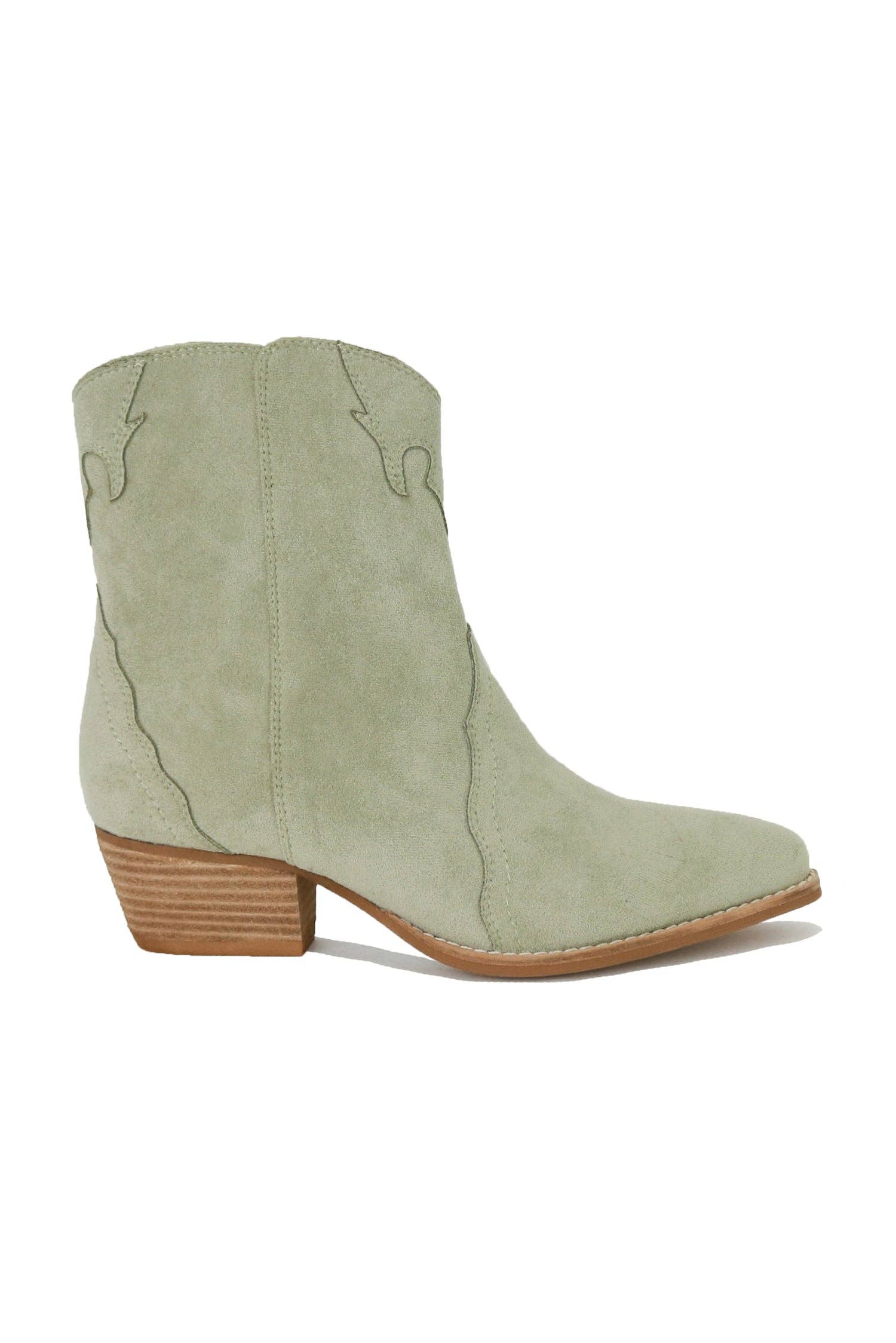 BEAST FASHION - Wholesale Booties - Women's - DALLAS-01-SU Western Ankle Boots3