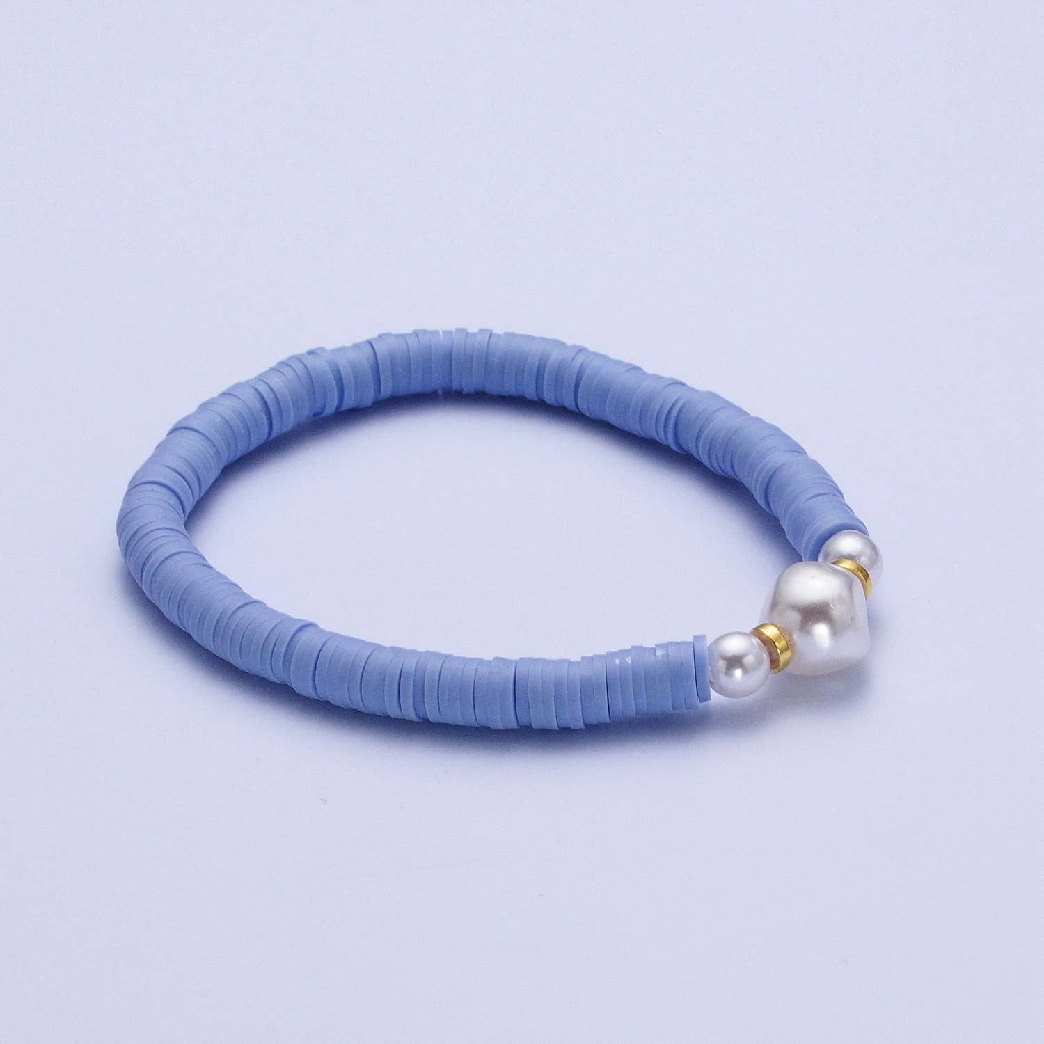 Aim Eternal - Wholesale Beaded Bracelet - Colorful Surfer Bracelet Heishi Pearl Handmade Beads brct12814