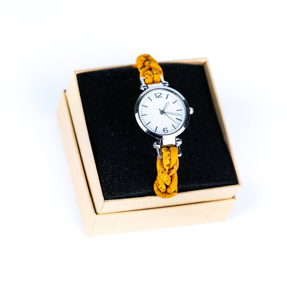 Meninas Bonitas Cork – wholesale Armbandsur - Dam – Handtillverkad klocka i kork WA-2915