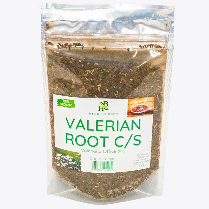 Herb To Body - Wholesale Herbs - Valerian Root C/S 4oz