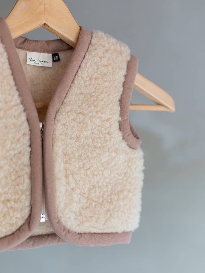 Van Buren - Wholesale Outerwear Vest - Kids - Wool baby bodywarmer Nilo - XS / 74-92 - 3 colors1