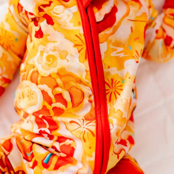 Dreambly Me - Wholesale Sleepsuit - Baby - Lion Dancers Convertible Baby Pajama1