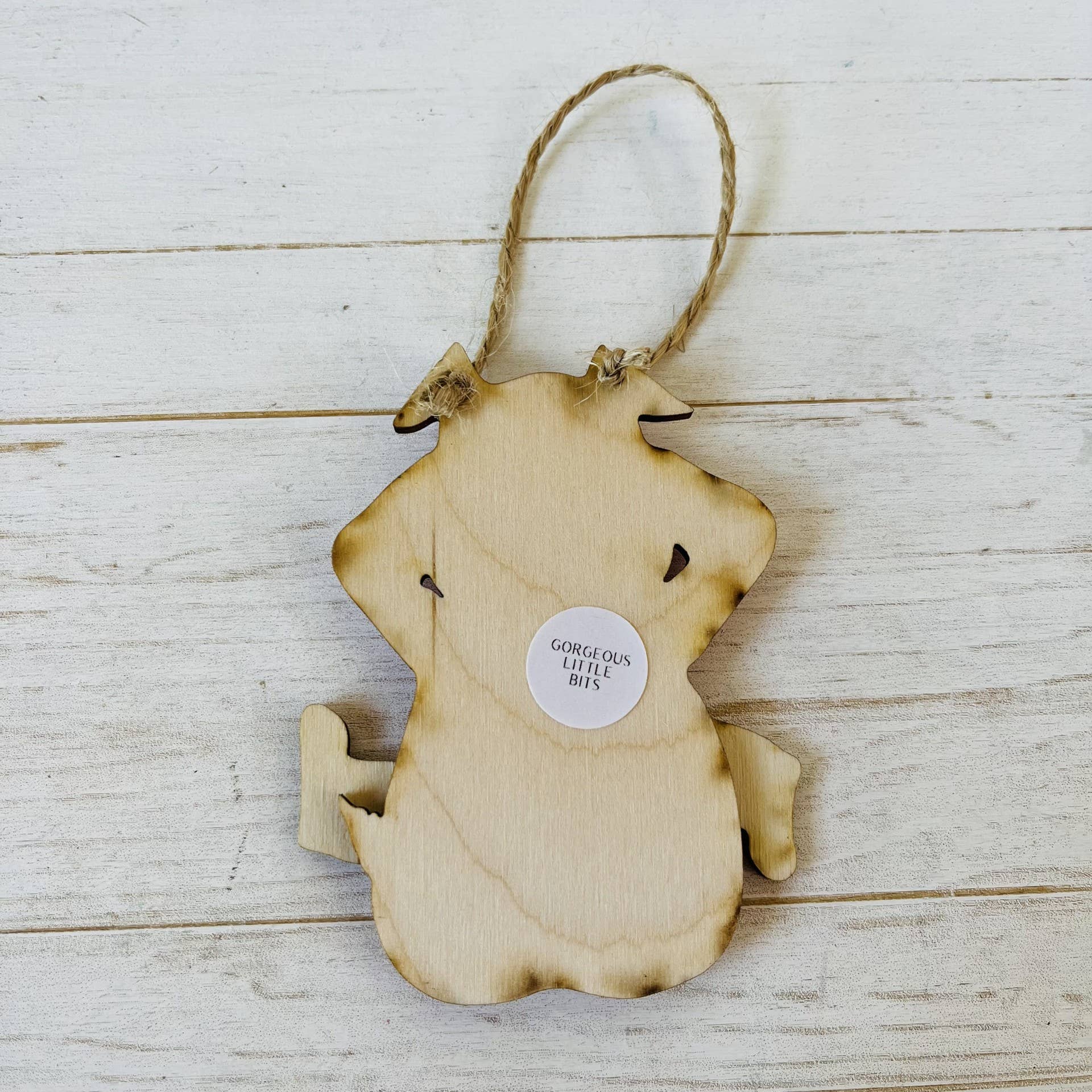 Gorgeous Little Bits Ltd - Vente Objets de décoration - Décoration suspendue personnalisée gravée pour emplacement de ferme porcine1