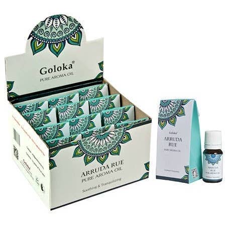 GREENROOTS USA LLC - Wholesale Fragrance Oil - Goloka Pure Aroma Oil 10ml - 1/3 fl.oz. (12 Per Box)1