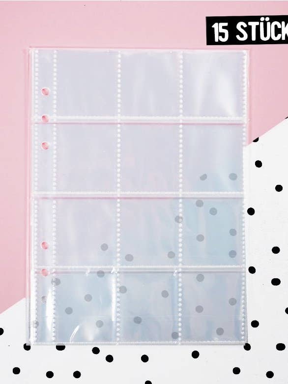 12-rumsmapper til vores samlemappe til Tüddel - A5 *15 stykker* for engroshandel hos Paul und Clara