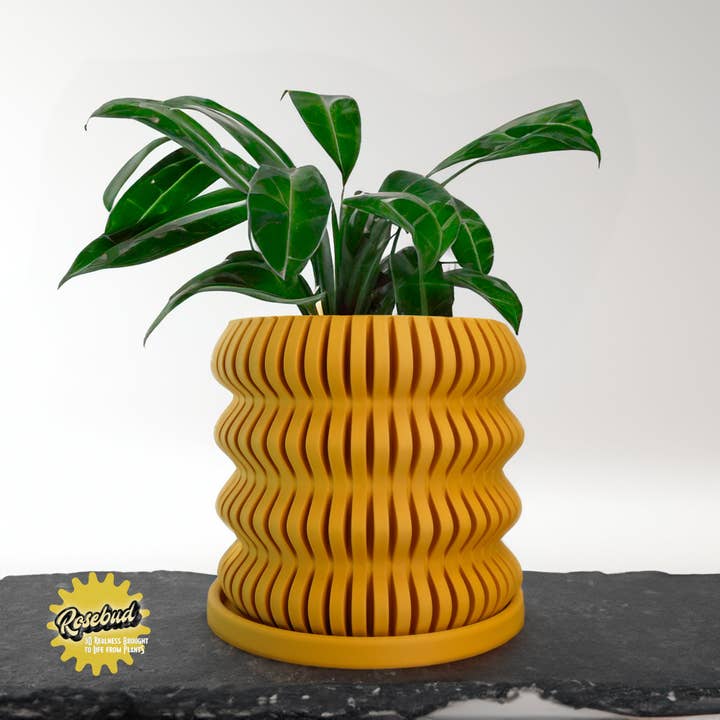 Rosebud Homegoods - Wholesale Plantenpot - Spira Moderne Plantenpot met Uniek Ontwerp3